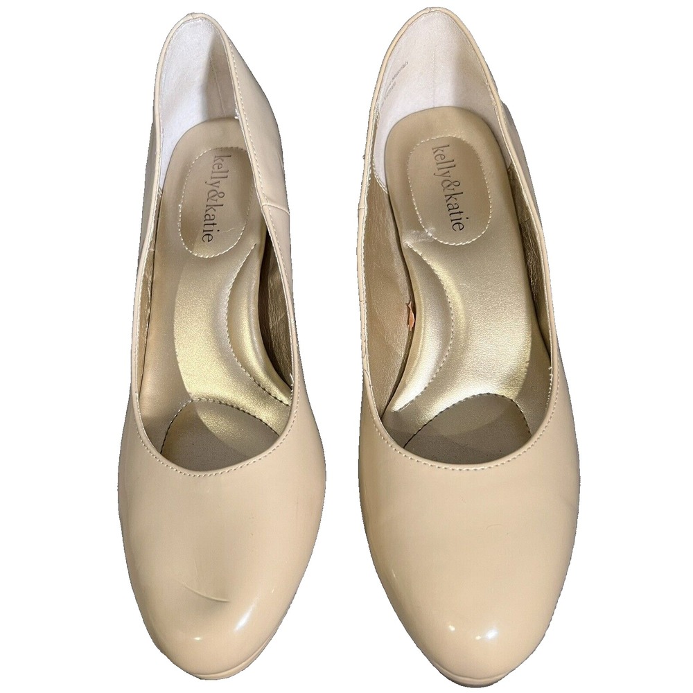 Kate and Kelly womens shoes size‎ 8 in Beige, Small Nicks On Heels As Shown